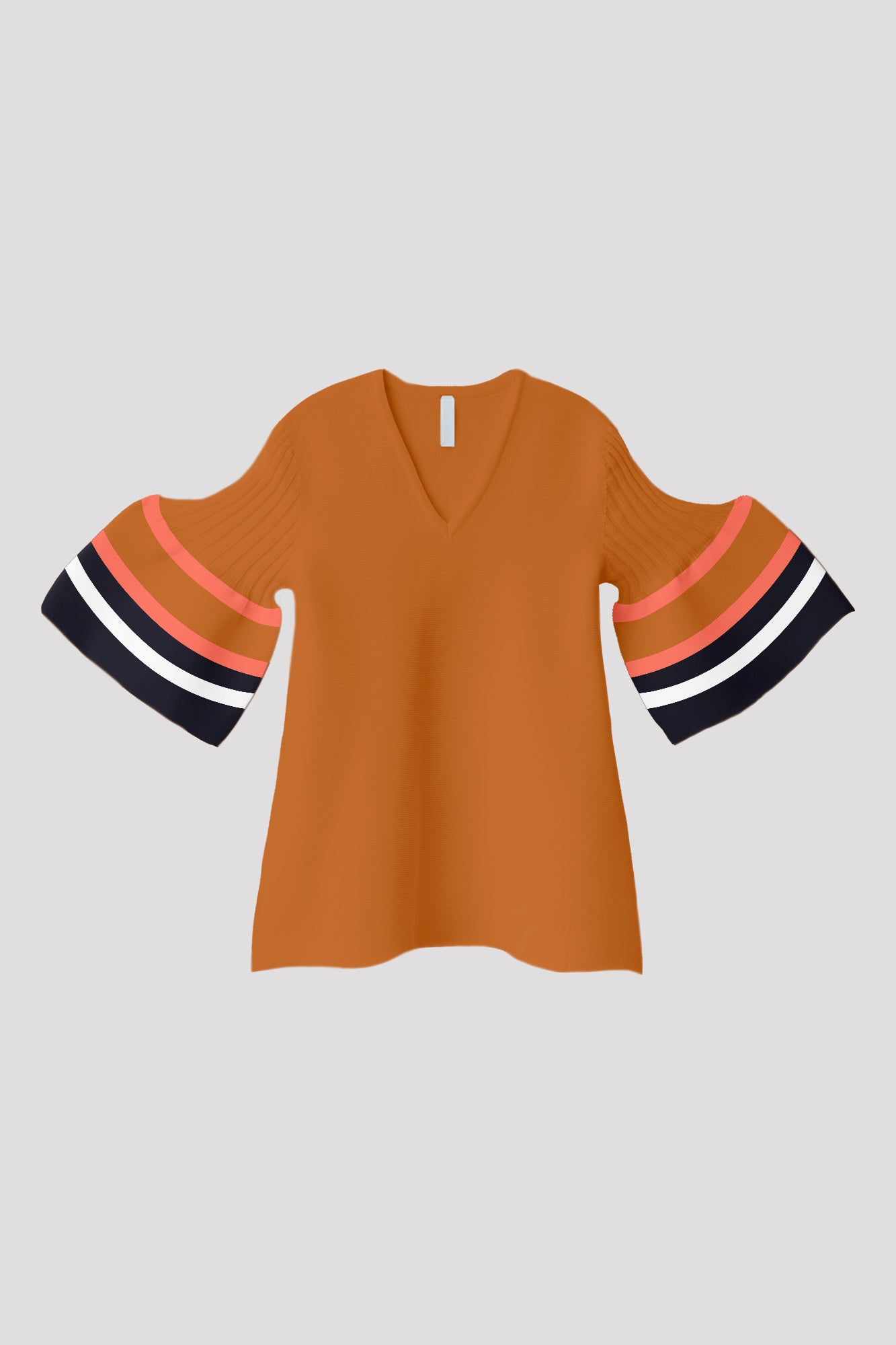 POTTERY SHORT BELL SLEEVE FLARE TOP