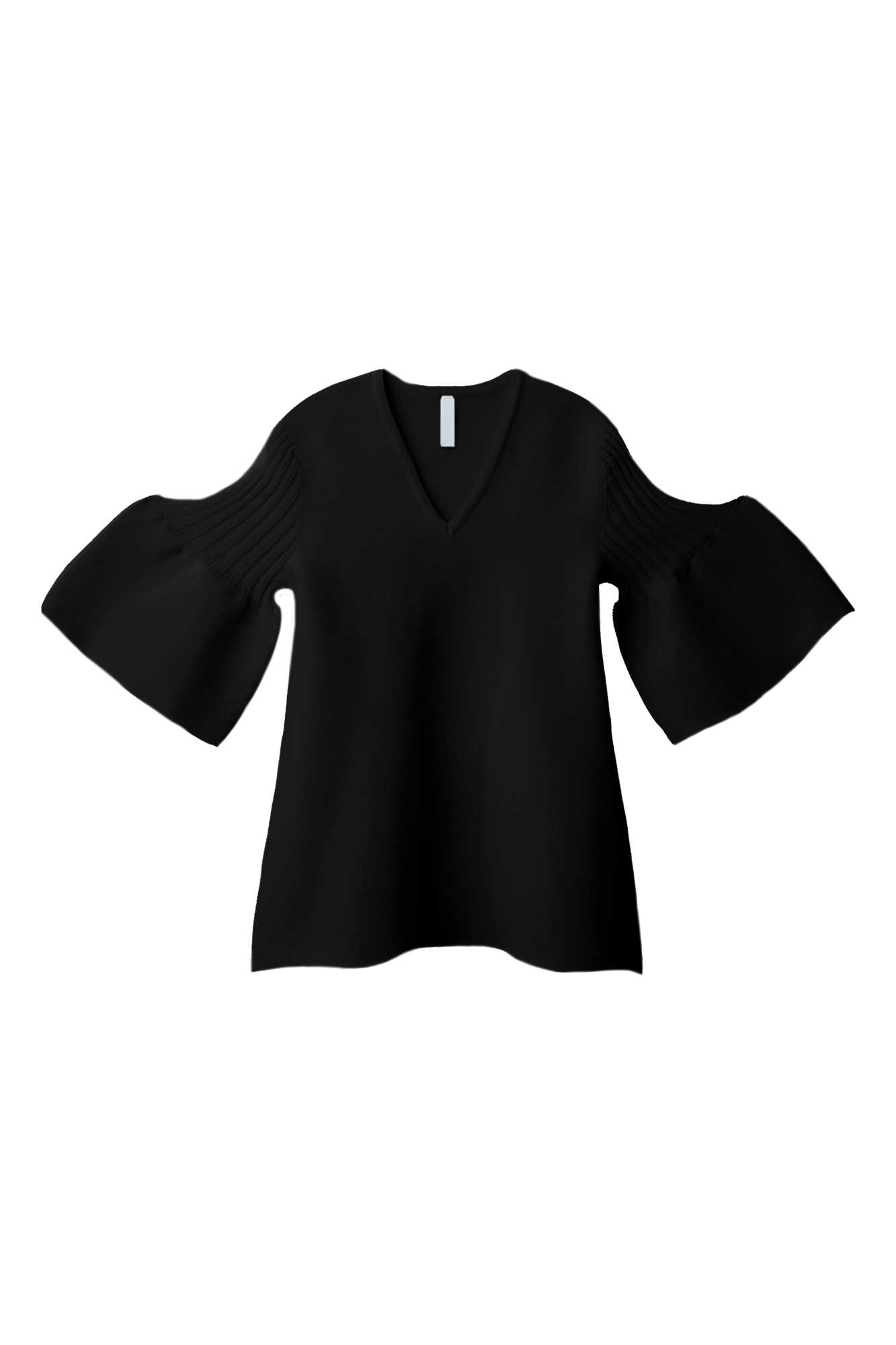 POTTERY SHORT BELL SLEEVE FLARE TOP