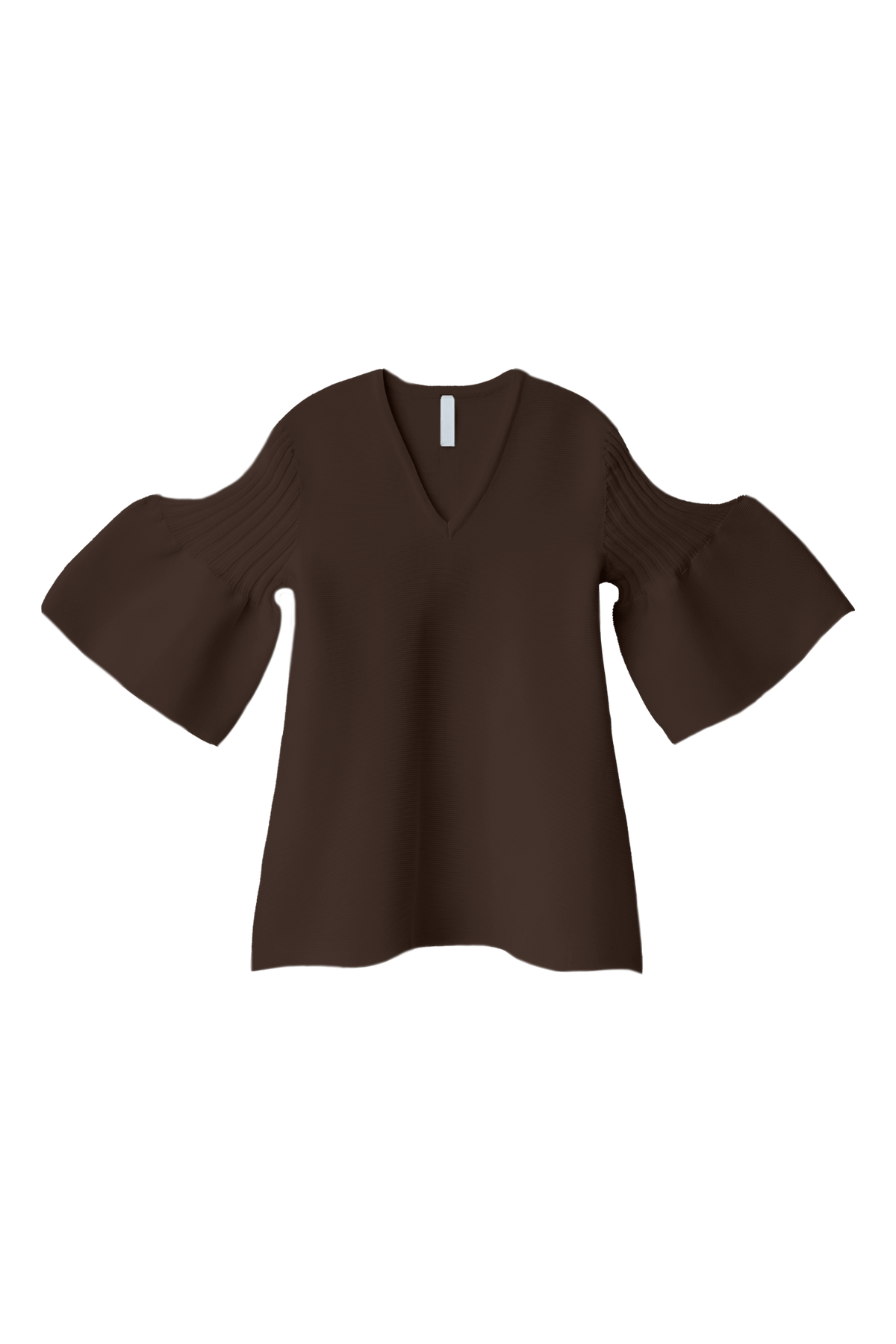 POTTERY SHORT BELL SLEEVE FLARE TOP