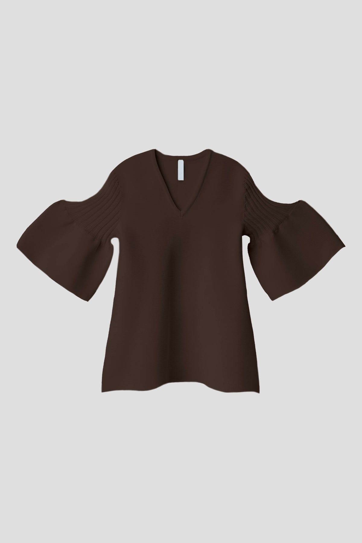 POTTERY SHORT BELL SLEEVE FLARE TOP