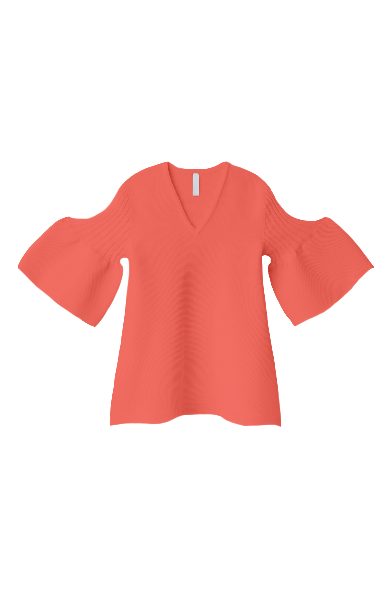 POTTERY SHORT BELL SLEEVE FLARE TOP