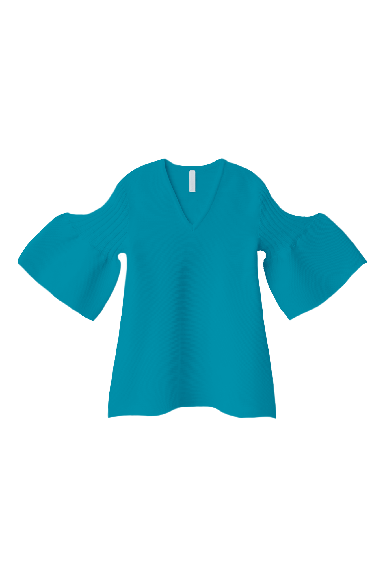 POTTERY SHORT BELL SLEEVE FLARE TOP