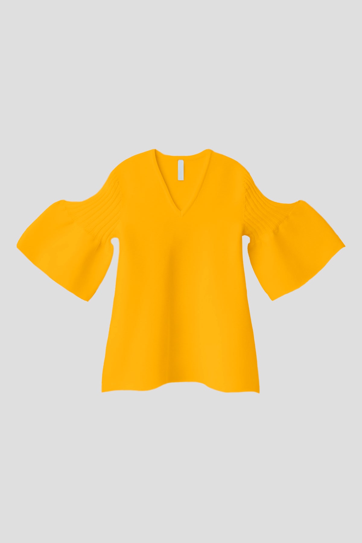 POTTERY SHORT BELL SLEEVE FLARE TOP
