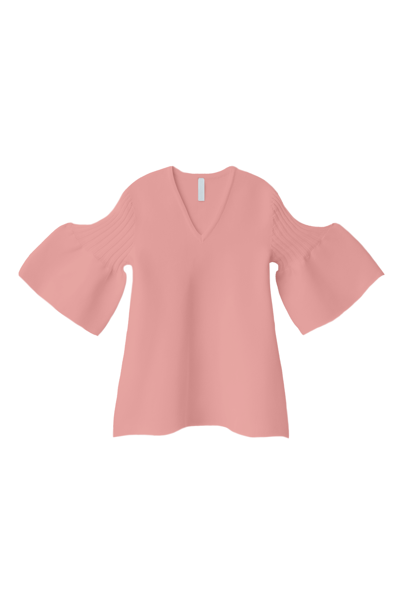 POTTERY SHORT BELL SLEEVE FLARE TOP