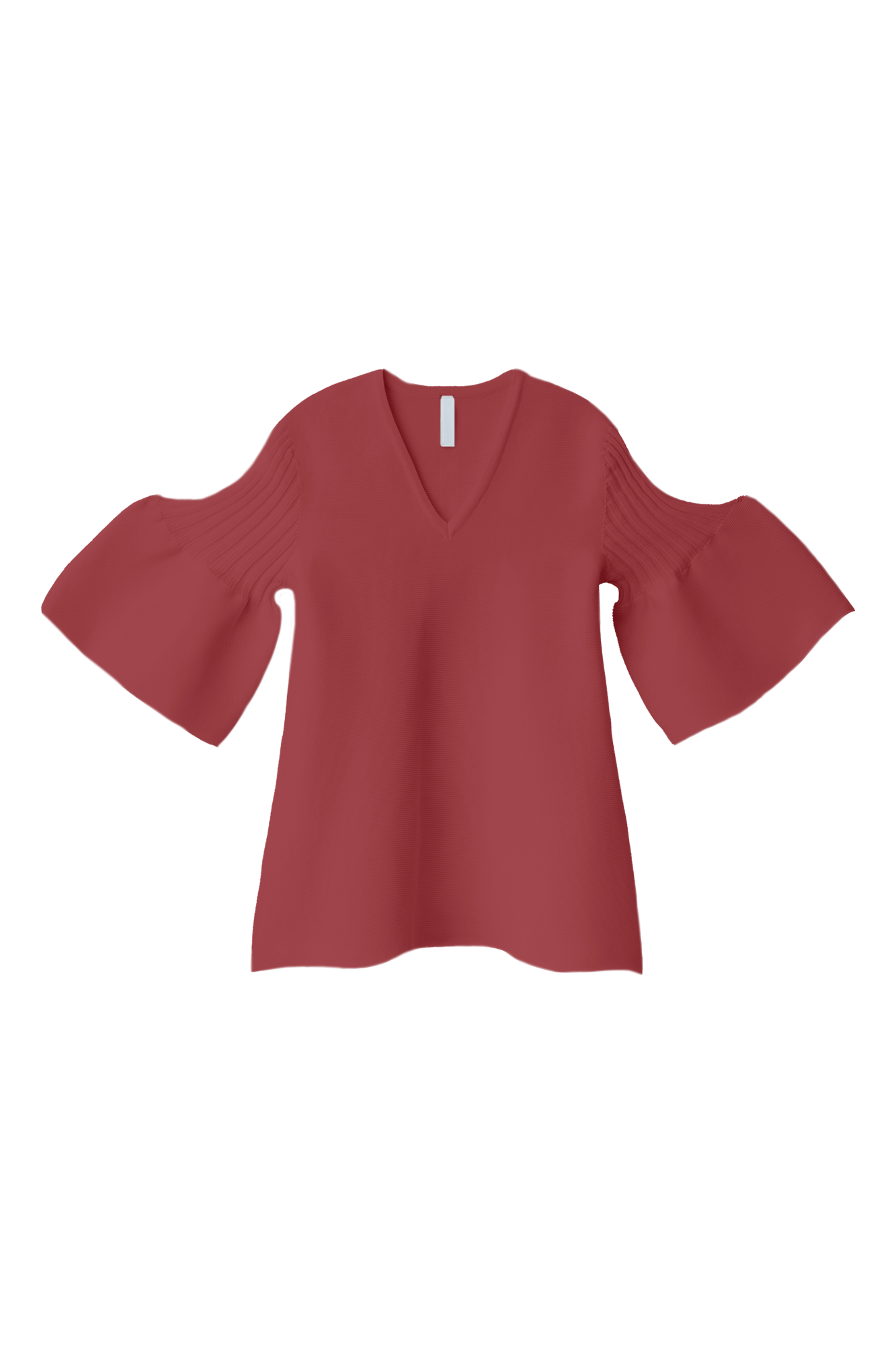POTTERY SHORT BELL SLEEVE FLARE TOP