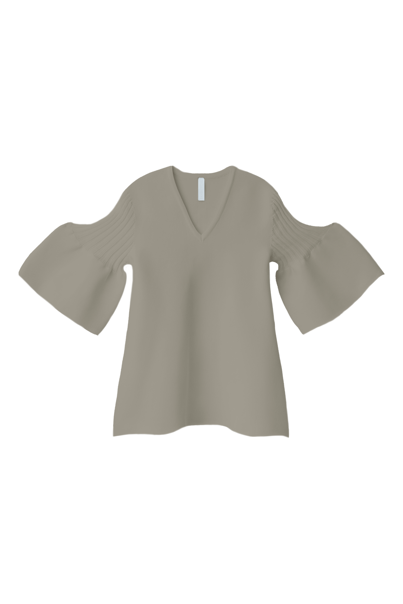 POTTERY SHORT BELL SLEEVE FLARE TOP