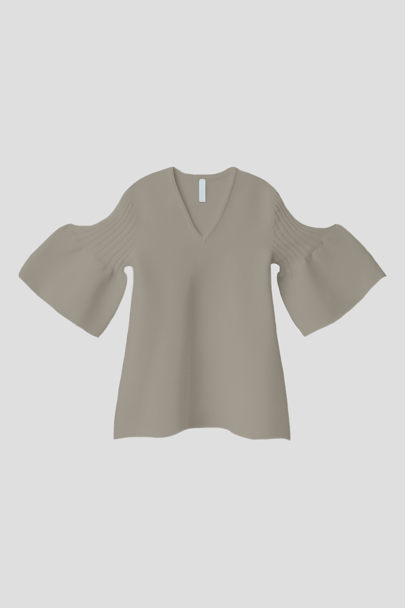 POTTERY SHORT BELL SLEEVE FLARE TOP