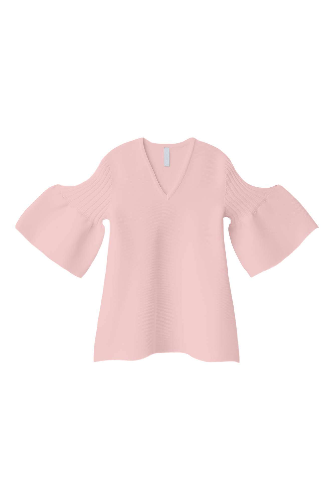 POTTERY SHORT BELL SLEEVE FLARE TOP