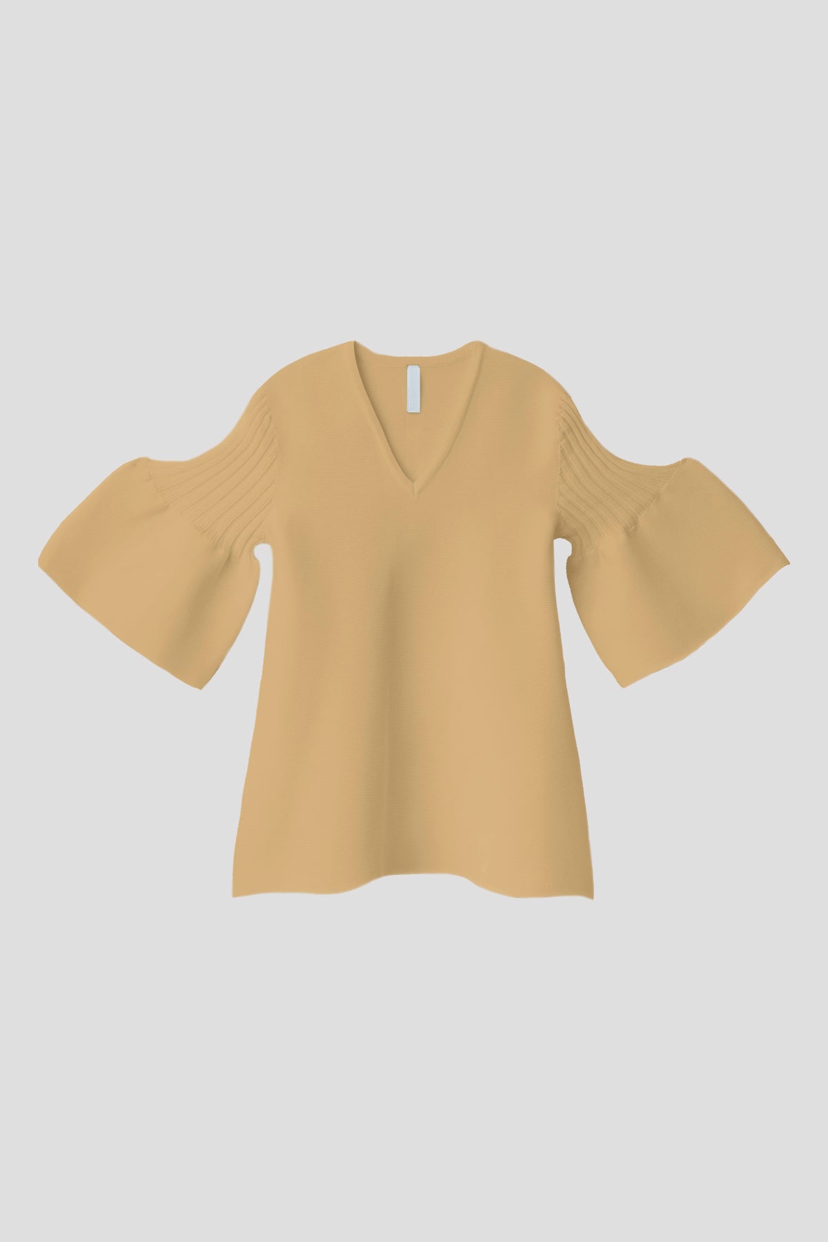 POTTERY SHORT BELL SLEEVE FLARE TOP