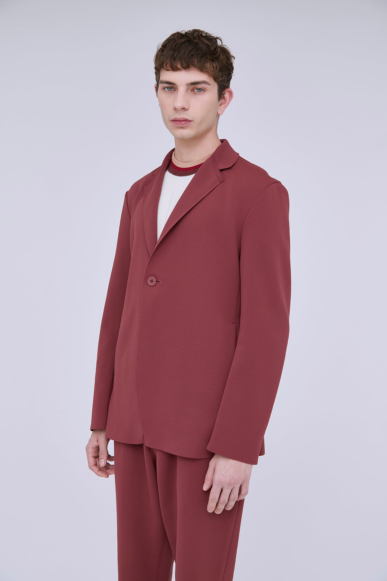 MILAN RIB TAILORED JACKET