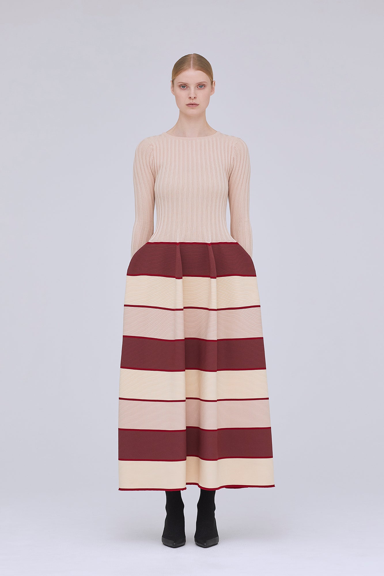 POTTERY LONG SLEEVE DRESS