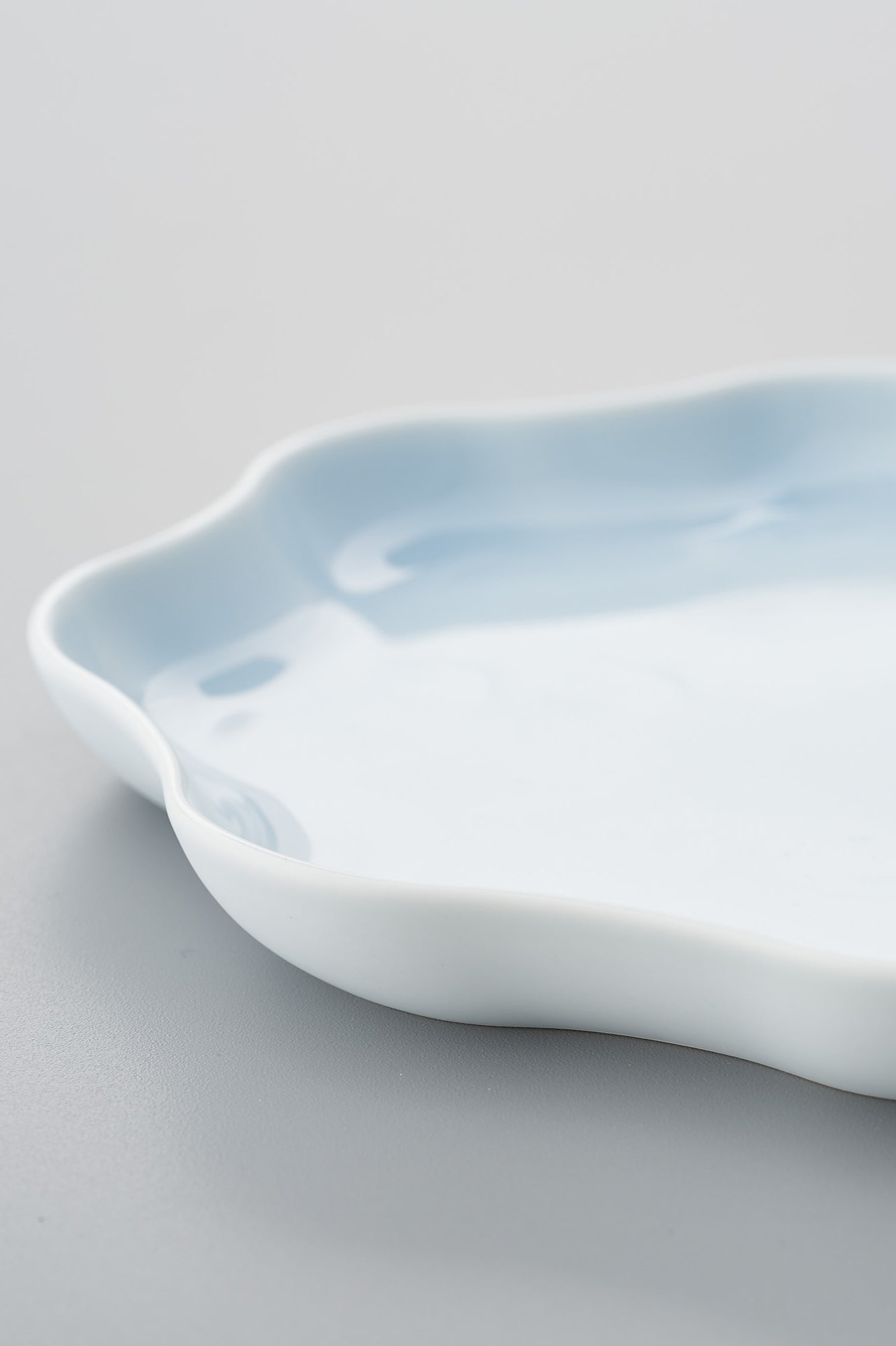 PORCELAIN POTTERY PLATE MEDIUM