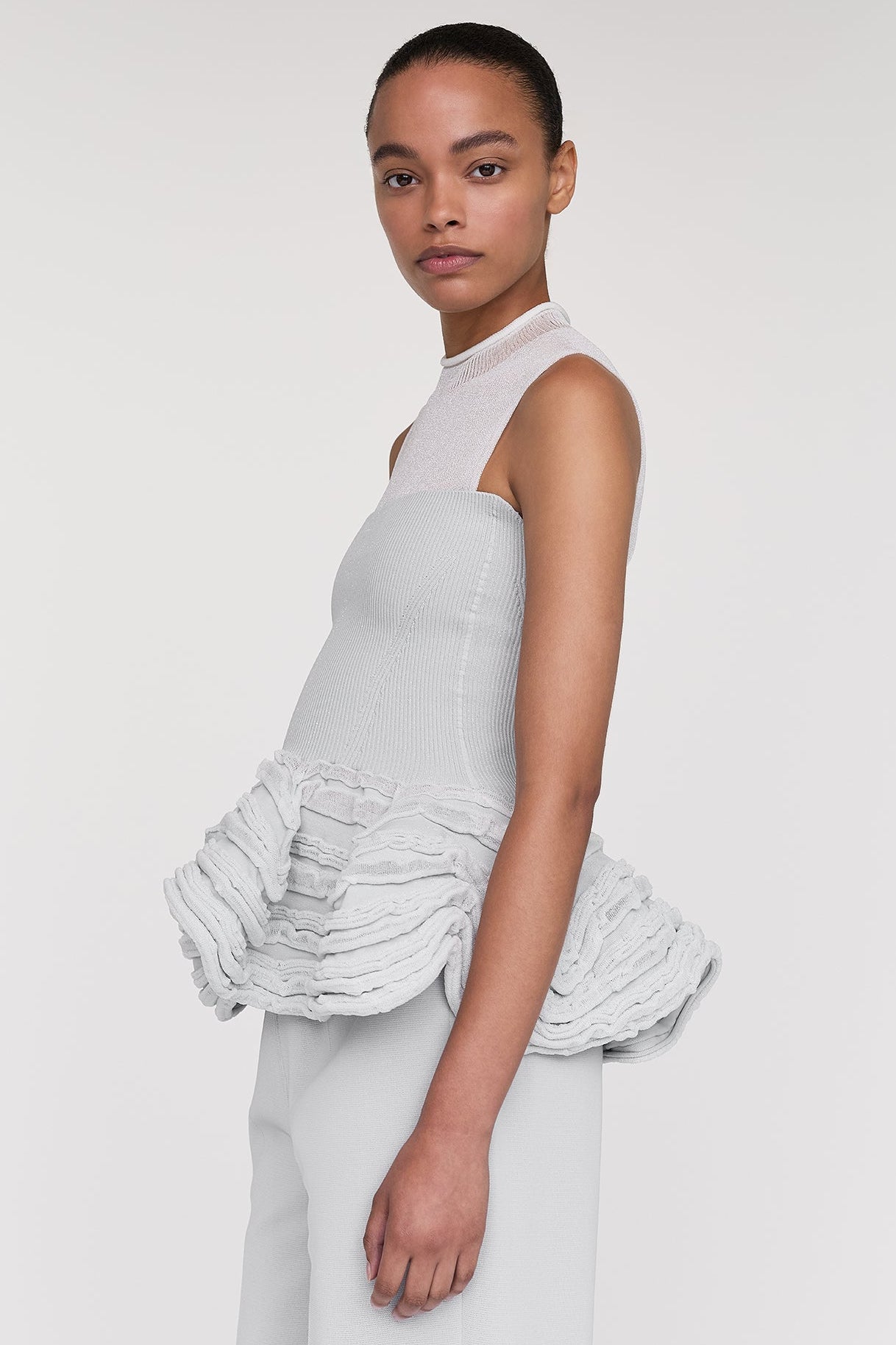 POTTERY HS SWELL GLITTER STRAPLESS TOP