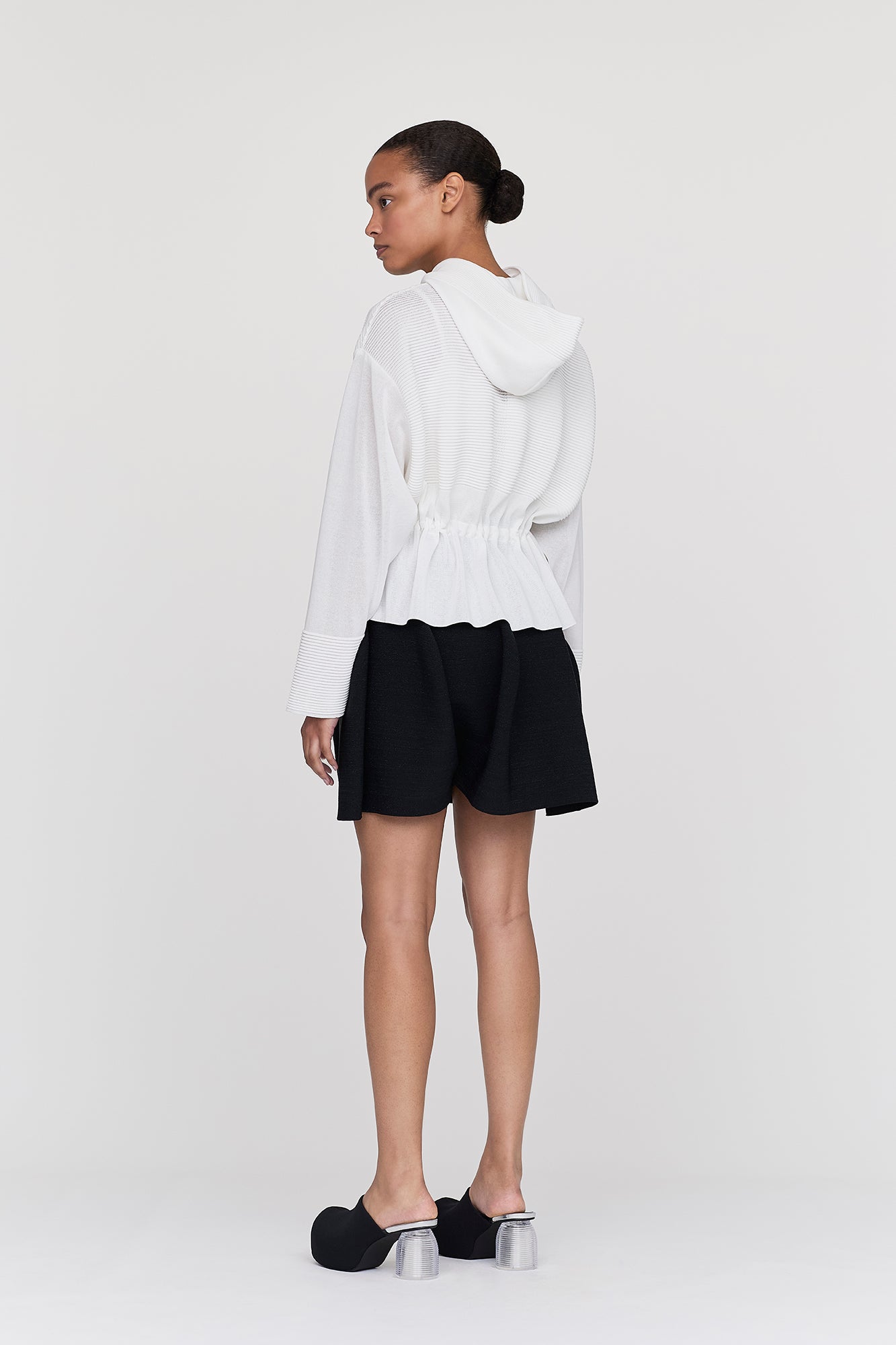 TC MILAN CROPPED HOODIE JACKET