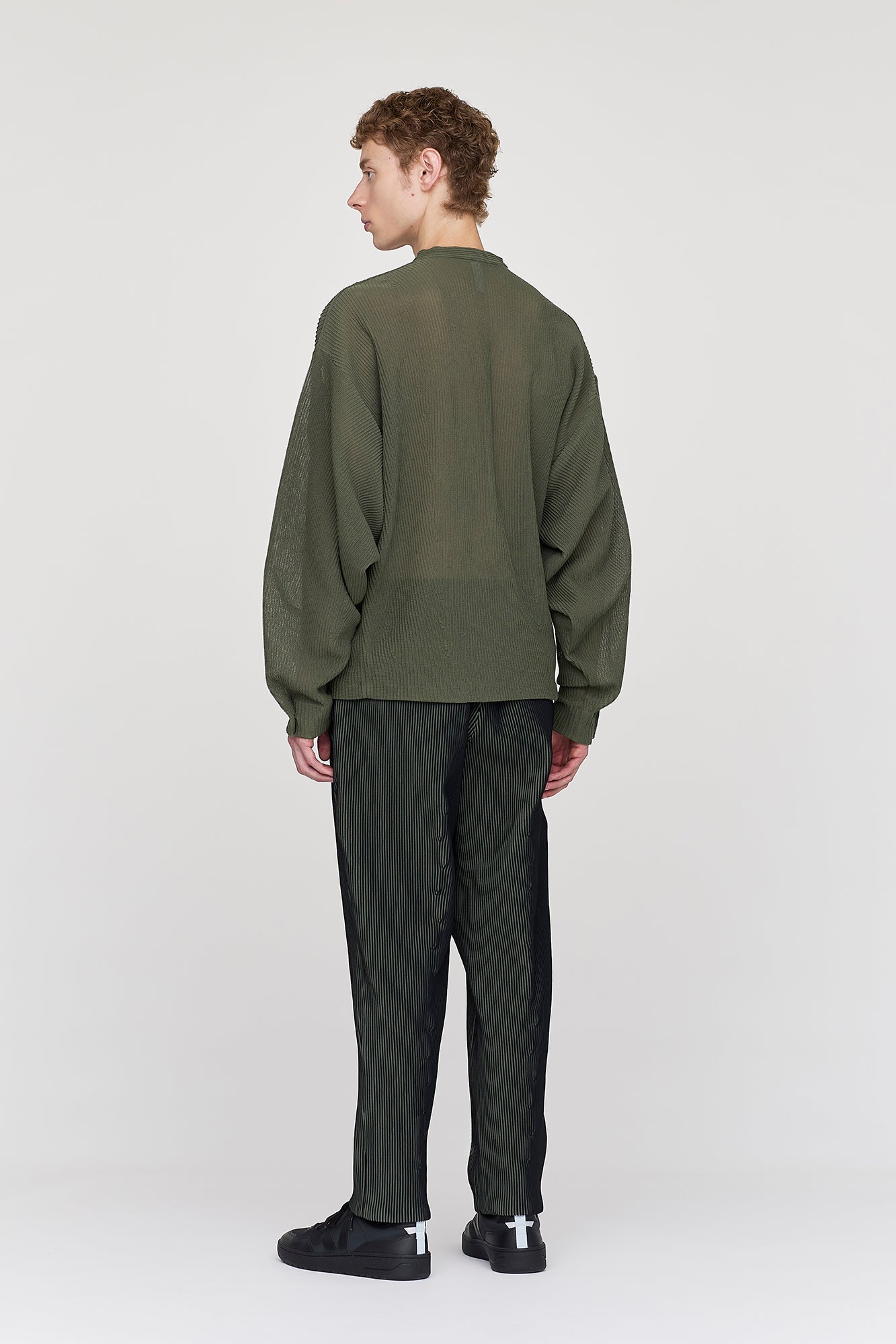 TC SOFT HYPHA STAND COLLAR LONG SLEEVE SHIRT