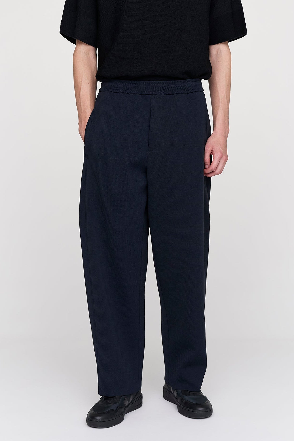 CFCL MILAN RIB CURVED PANTS サイズ5 MILAN CURVED PANTS