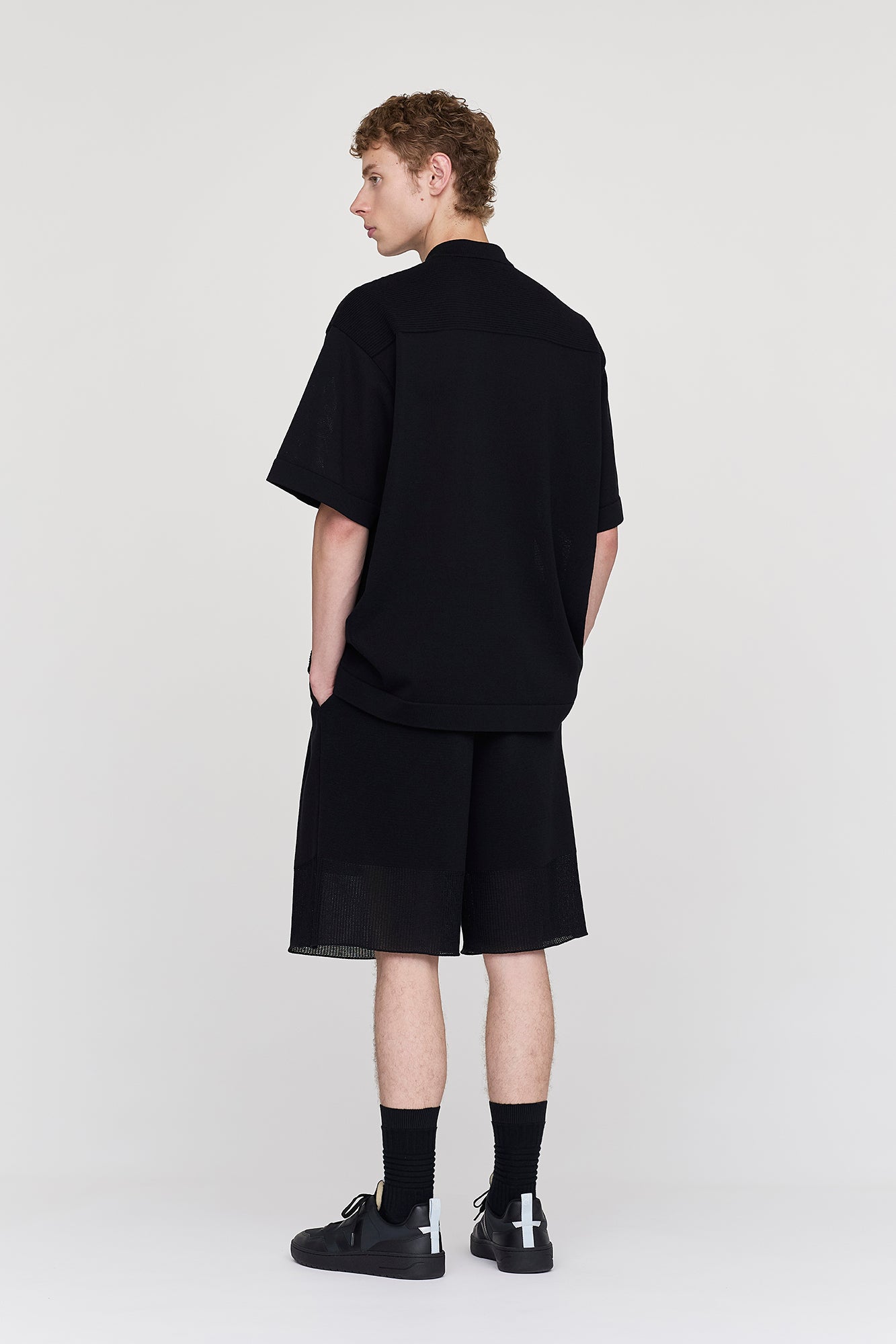 WAFFLE LUCENT SHORT SLEEVE SHIRT