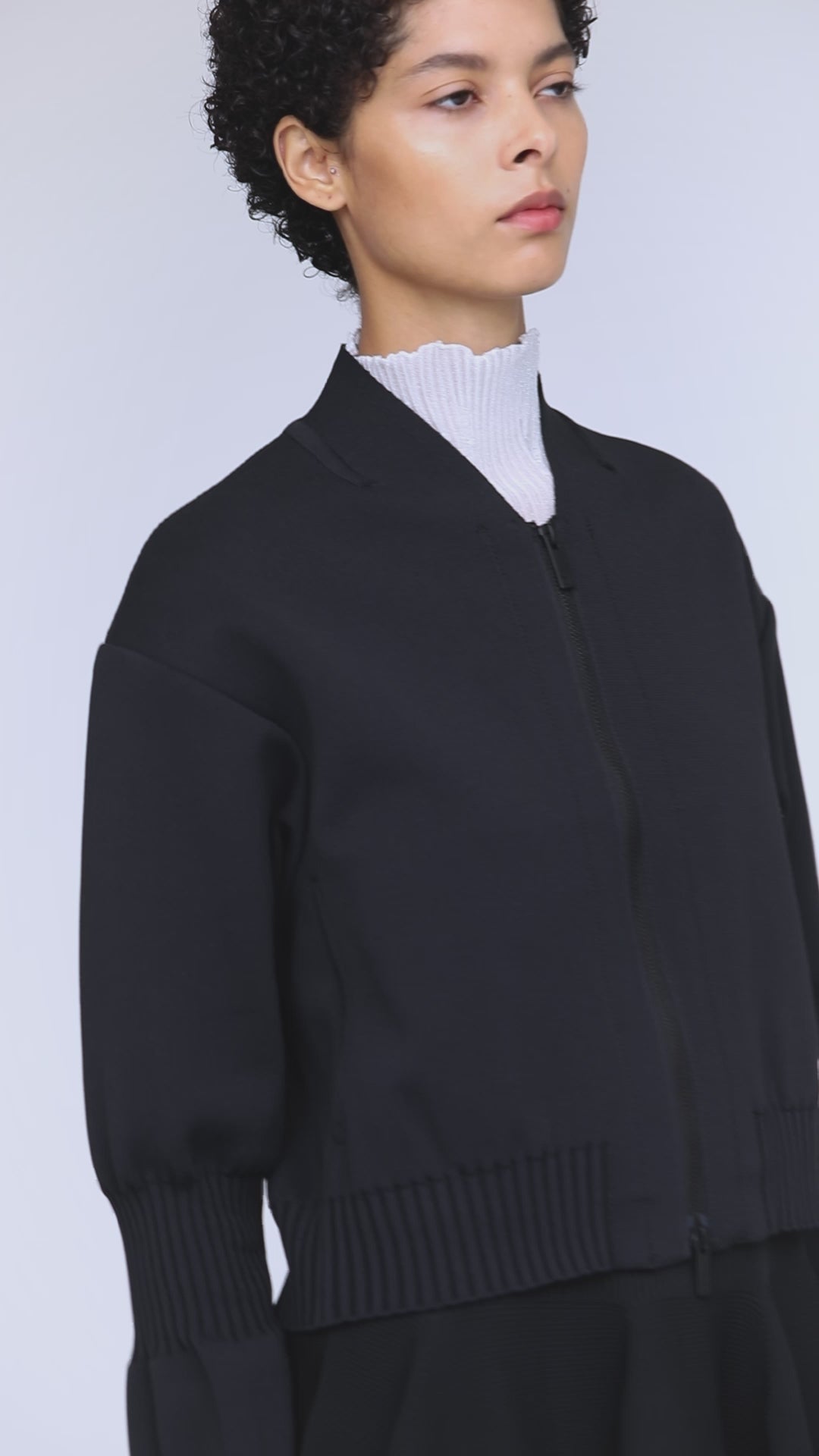 ジャケット・アウター MILAN CROPPED FLIGHT JACKET MILAN CROPPED FLIGHT JACKET